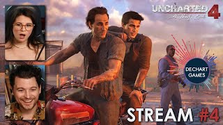 4 Uncharted 4 A Thiefs End w Bryan amp Amelia of Dechart Games [upl. by Goldarina]