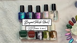 Beyond Polish KBShimmer Haul and more [upl. by Ruzich441]