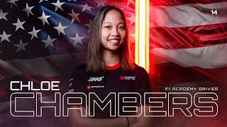 Chloe Chambers to Represent MoneyGram Haas F1 Team in F1 Academy Series [upl. by Haneeja]