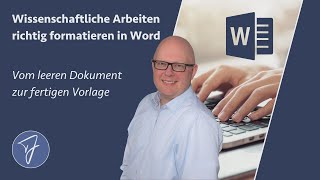 Wissenschaftliche Arbeiten richtig formatieren in Word – vom leeren Dokument zur fertigen Vorlage [upl. by Akimas]