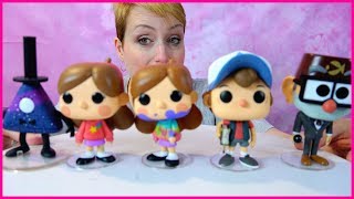 GRAVITY FALLS DIPPER MABEL GRUNKLE STAN MABELCORN AND BILL CIPHER FUNKO POPS [upl. by Aenet820]