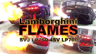 Kreissieg Its all here Flames amp Louder sound of Lamborghini AVENTADOR クライスジーク [upl. by Guillema751]