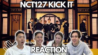 NCT 127 엔시티 127 영웅 英雄 Kick It MV REACTION [upl. by Llekcm395]