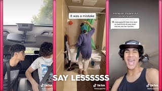 Atauqeer43 Say Less Prank TikTok Compilation  Say Less [upl. by Gelya102]