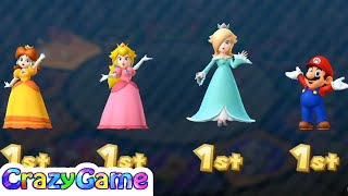 Mario Party 10 Coin Challenge 21 Daisy vs Peach vs Mario vs Rosalina Gameplay 2 Player [upl. by Fulks]