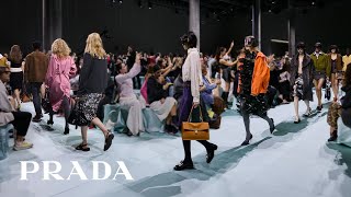 Prada  SpringSummer 2025 Womenswear Show [upl. by Kesley]