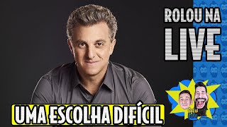 Huck revela se vota em Lula ou Bolsonaro em 2022  Galãs Feios [upl. by Evot132]