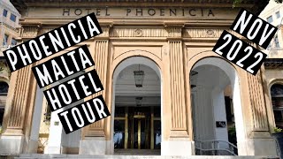 Hotel Phoenicia Malta REVIEW amp TOUR [upl. by Lawson]