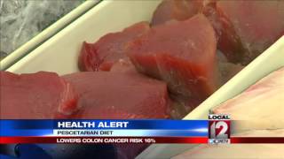 Health Alert Pescetarian diet lowers colon cancer risk [upl. by Dulcy]