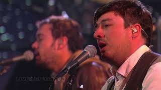 Mumford amp Sons I Will Wait Live On Letterman [upl. by Annaeel]