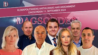 Klimapolitikkens antiklimaks har ankomment  Dagsorden 11 september 2024 [upl. by Naitsirhc7]