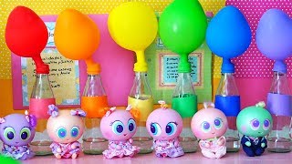 Nerlie Day Care Babies amp Toddlers Play with Colors amp Balloons  Toys and Dolls for Kids  Sniffycat [upl. by Aisital]