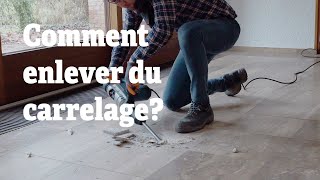 Enlever des carrelages  Comment enlever des carrelages   RentSetGo [upl. by Jervis]