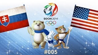 Olympia 2014 Sotchi 005  Slowakei  USA [upl. by Euridice757]