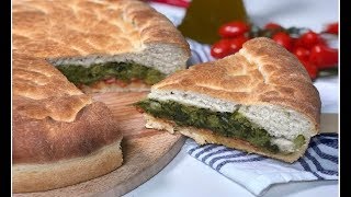 FOCACCIA RUSTICA PUGLIESE Ricetta Semplice [upl. by Aninay]