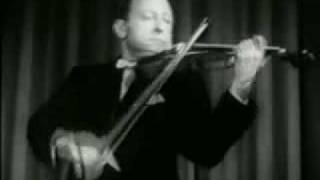 Heifetz  Scherzo tarantelle  Wieniawsky [upl. by Helbona]