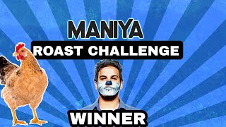 මනියගෙ තරගෙ මම දින්නා Boy s  TAASAA   Maniya React  Maniya Roast Challenge Winner  TaasAa [upl. by Lesig924]