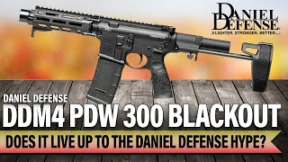 Daniel Defense DDM4 PDW 300 Blackout Review [upl. by Acinomad]