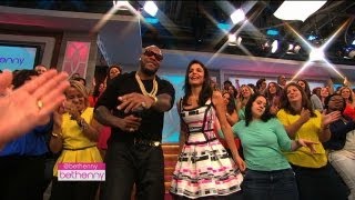 Wildest Surprise Ever Flo Rida Performs on bethenny [upl. by Berfield]