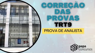 Correção de prova TRT9  Prova de Analista [upl. by Wivestad199]