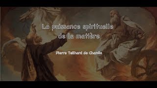 Livre Audio La puissance spirituelle de la Matière Teilhard de Chardin [upl. by Lesser128]