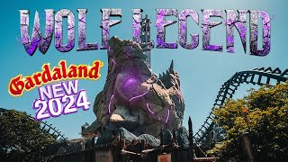 provo la NOVITÀ 2024 di GARDALAND  WOLF LEGEND [upl. by Ferneau]