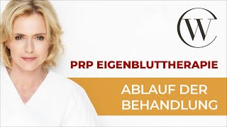 PRP Eigenbluttherapie  Dr Eva Wegrostek  Behandlung [upl. by Suirauqram]