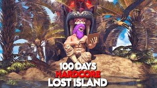 I Kind of Survived 100 Days on ARK Aberration [upl. by Yeroc]