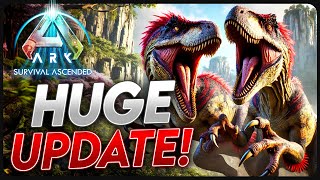 ARK Ascended  HUGE Updates New Map Event amp Creature 👀 [upl. by Nednerb]