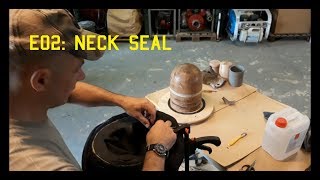 Dry suit neck seal replacement 2 techniques explained in 5 minutes [upl. by Allain574]