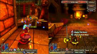 Dungeon Defenders TwoPlayer Defense Gameplay [upl. by Odlamur140]