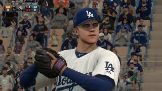 MLB 14 The Show PS4 Miami Marlins Season Game 41 MIA  LAD [upl. by Uball]