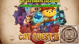 Cat quest 3 walkthrough  All 162 chests locations  All chests for islands  Treasure expulorrer [upl. by Drusus]