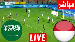 مباشر مباراة السعودية وأندونيسيا تصفيات آسيا المؤهلة لكأس العالم بث مباشر لعبة السعودية وأندونيسيا [upl. by Notnil]