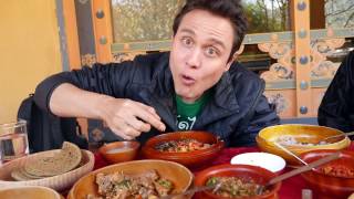 Best Bhutanese Food  FEAST of Bhutan Dishes  Fermented YAK Cheese Day 12 [upl. by Blossom]