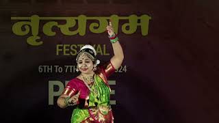 My performance on natanam adinar a bharatanatyam by Thillai Nataraja  Krishna singing Nrityagam [upl. by Ulberto126]