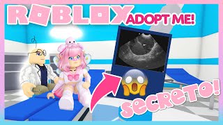 ¡ESTOY EMBARAZADA LA REACCION DE MI NOVIO PREPARANDO LA HABITACIÓN en ADOPT ME 🍼👶 [upl. by Somerville]