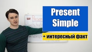 Present Simple  Настоящее Простое время интересный факт [upl. by Enobe462]