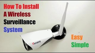 How to Install an Outdoor Security Camera [upl. by Ocisnarf629]