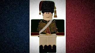 How to make Napoleonic wars French Chasseurs à cheval de la garde uniformRoblox avatar tutoial [upl. by Naud244]