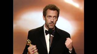 Hugh Laurie Wins Best Actor TV Series Drama  Golden Globes 2007 [upl. by Annekahs]