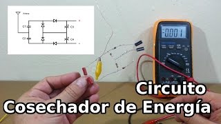 Circuito Cosechador de Energía Electromagnética [upl. by Obed676]