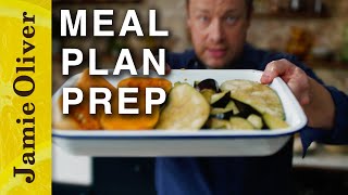 Jamies Mega Meal Prep  Jamie Oliver [upl. by Odrareve]