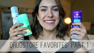 DRUGSTORE FAVES PT 1 SKINCARE AND HAIRCARE  Neelou Goodarzi [upl. by Aluin978]