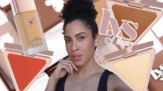 LYS Beauty1st Impression of Foundation Bronzer Cream Blush  Pressed Powder  kinkysweat [upl. by Rehteh511]