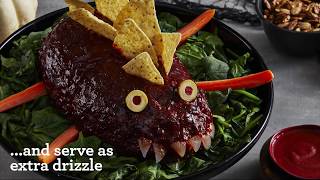 Meatloaf Monster with Gory Tomato Sauce [upl. by Damek]