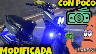 MOTONETA MODIFICADA la compramos en 5000 pesos Italika W150 🛵 italika motoneta scooter pazola [upl. by Stefano]