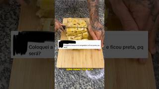 Tirando dúvidas sobre o sorvete de banana vegano banana sorvete sorvetedebanana [upl. by Mutat480]