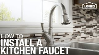 How to Replace a Kitchen Faucet [upl. by Nileuqay]