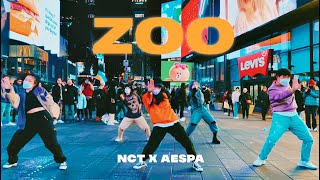 KPOP IN PUBLIC NYC NCT X AESPA  ZOO Dance Cover by CLEAR [upl. by Tracay]